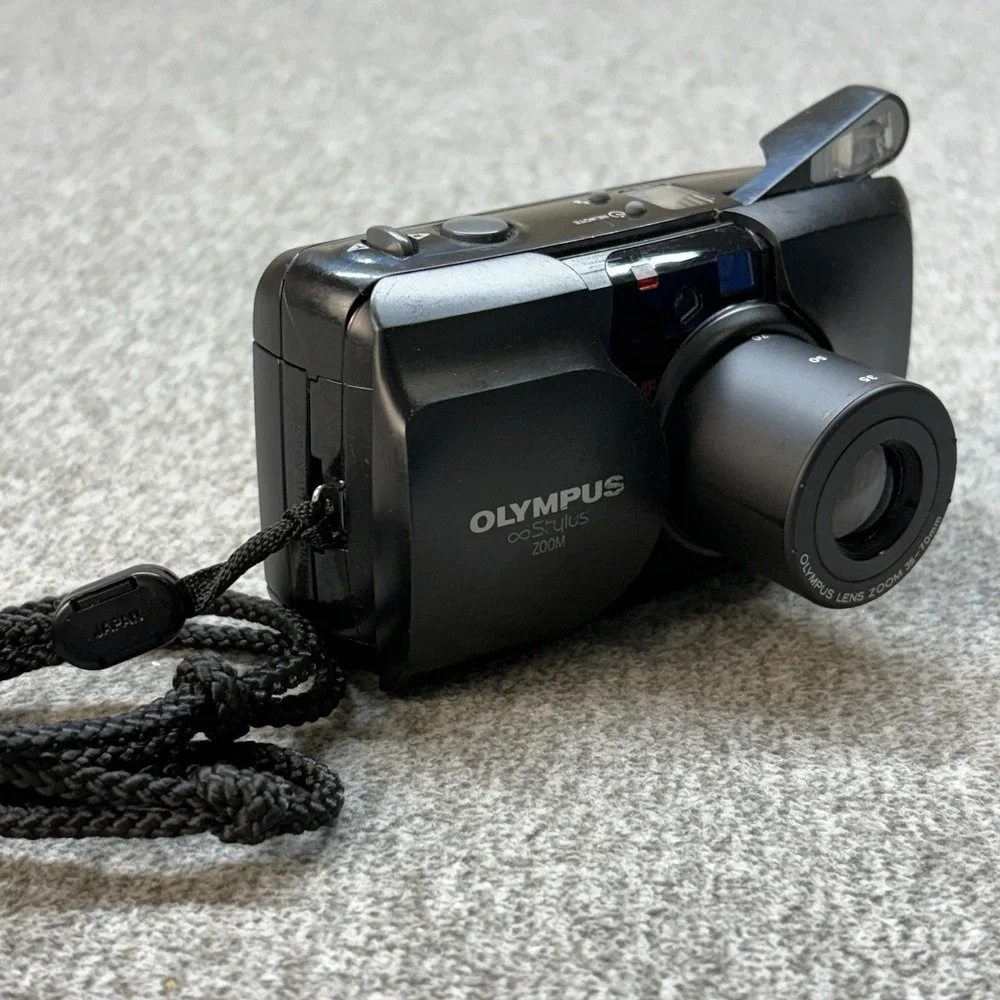Olympus Infinity Stylus Zoom 35mm Film Camera‎ Point & Shoot TESTED